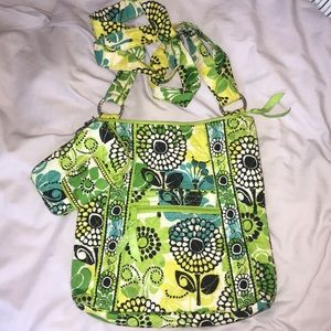 Vera Bradley Matching Bag and Wallet Set